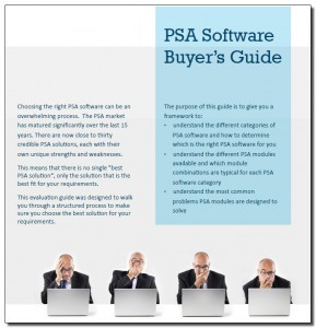 PSA software buyer's guide