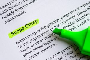 project scope creeping it technology industry