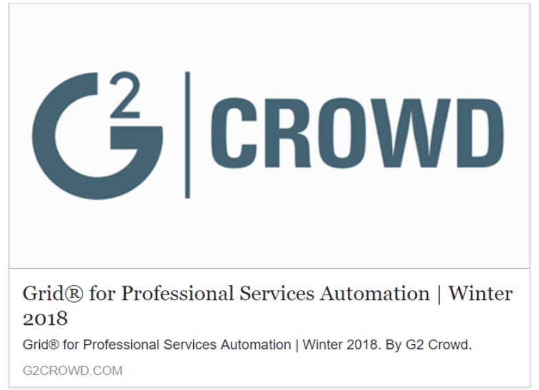 Promys Scores High on G2Crowd Grid for Professional Services Automation