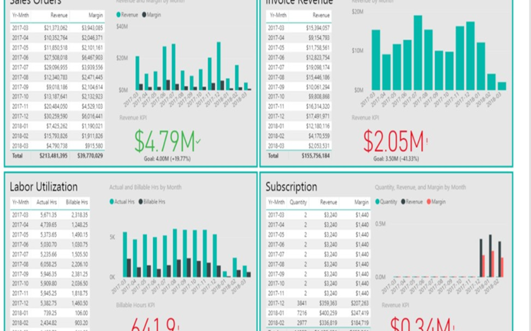 Promys PSA Business Software Releases Intuitive & Easy to Understand Executive Reporting & Trending Analytics Based on an Integration with Microsoft Power BI
